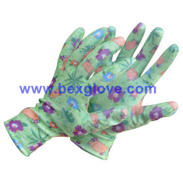 Color Printed Glove, Garden Glove